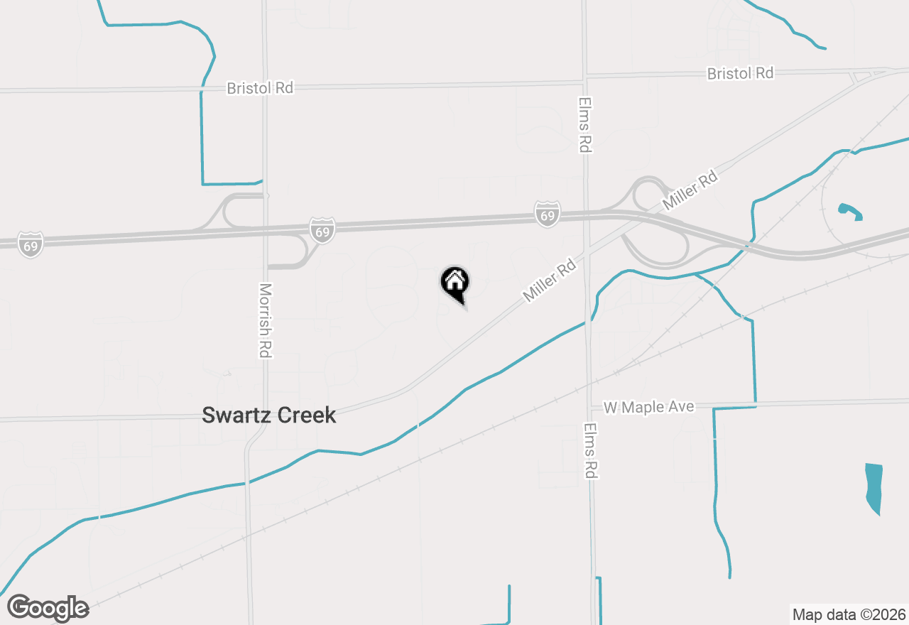 Map of 7233 Maplecrest Circle, Swartz Creek, MI 48473