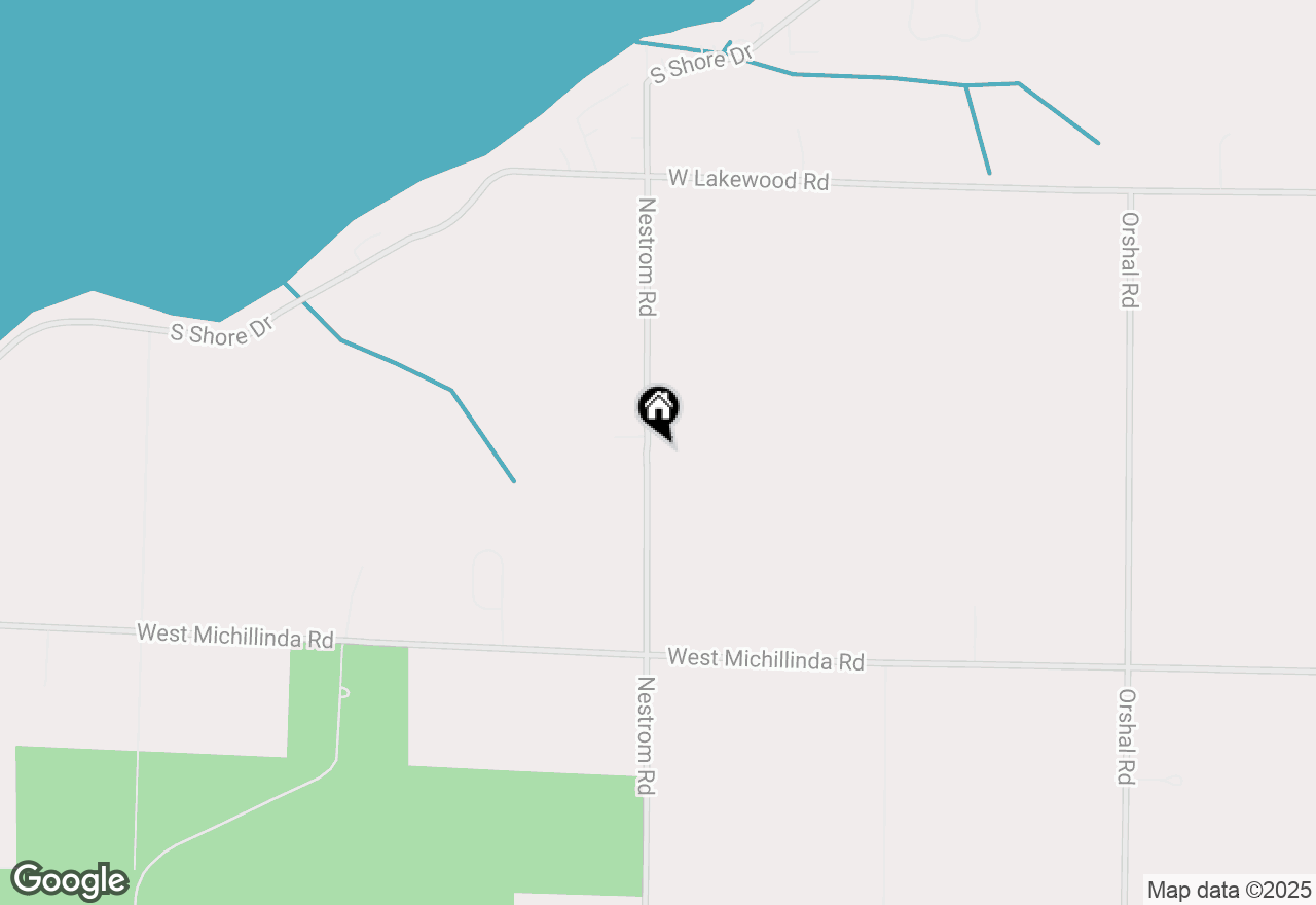Map of 5700 Nestrom Road, Whitehall, MI 49461