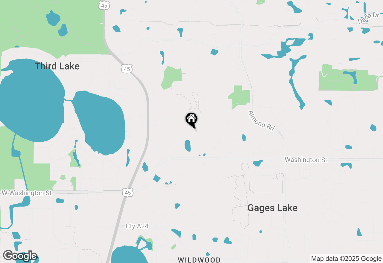 Map of 496 Cliffwood Lane, Gurnee, IL 60031
