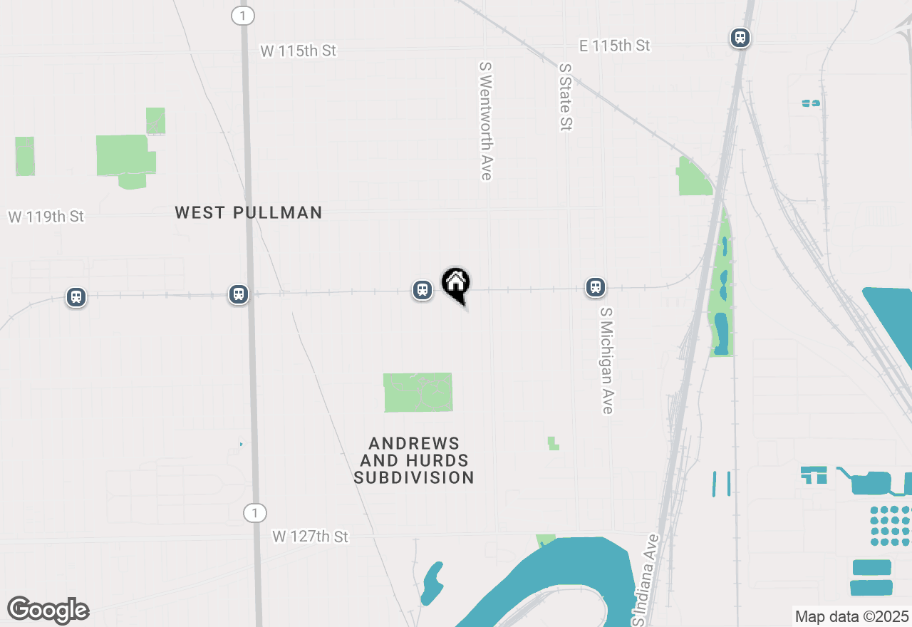 Map of 12131 S Princeton Avenue, Chicago, IL 60628