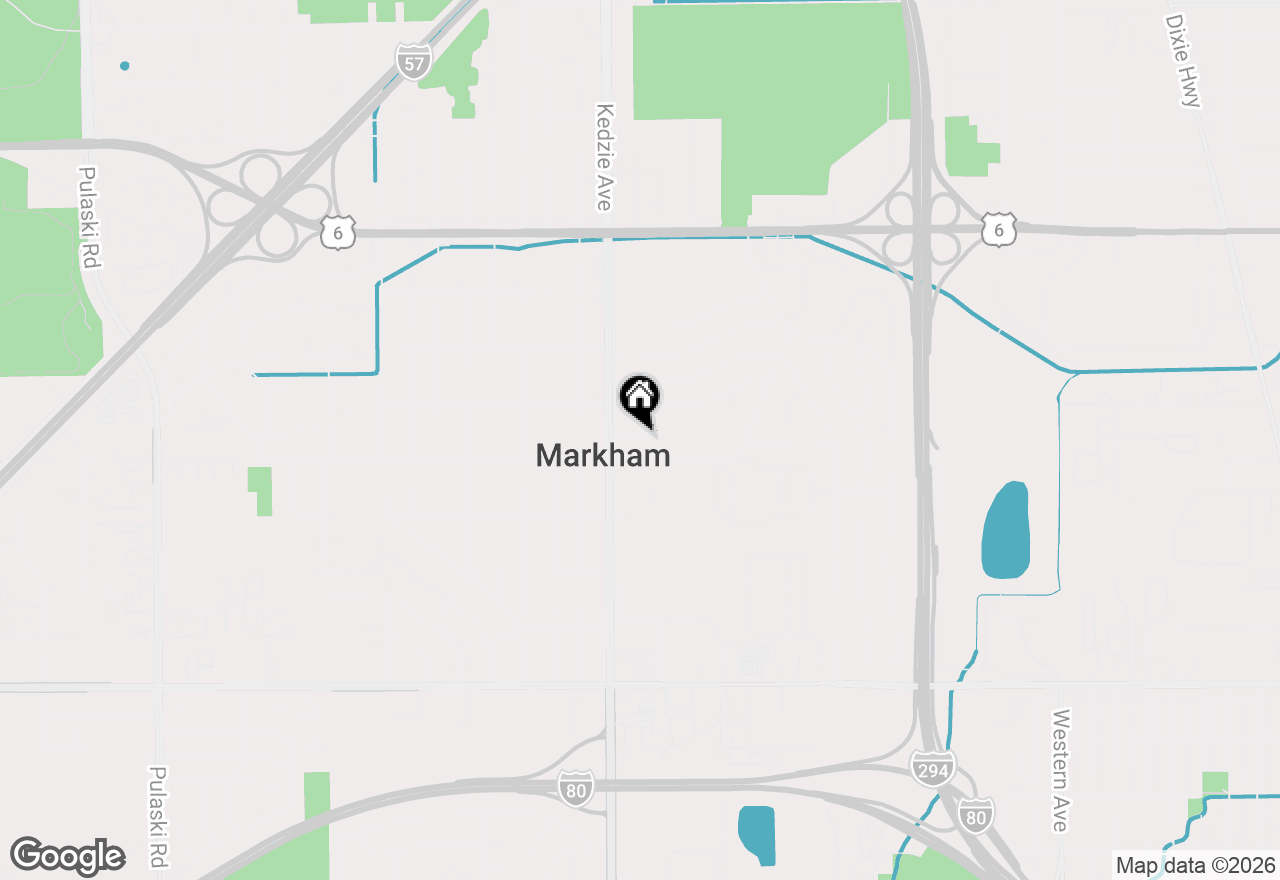 Map of 3133 Stafford Drive, Markham, IL 60428