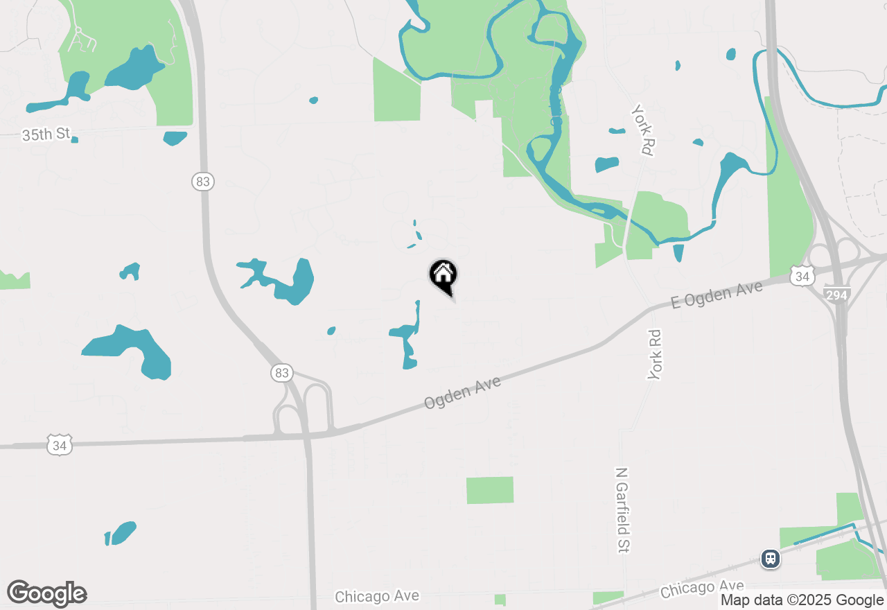 Map of 920 Brook (lot 4) Place, Hinsdale, IL 60521