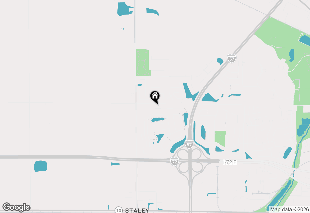 Map of 3932 Summer Sage Court, Champaign, IL 61822