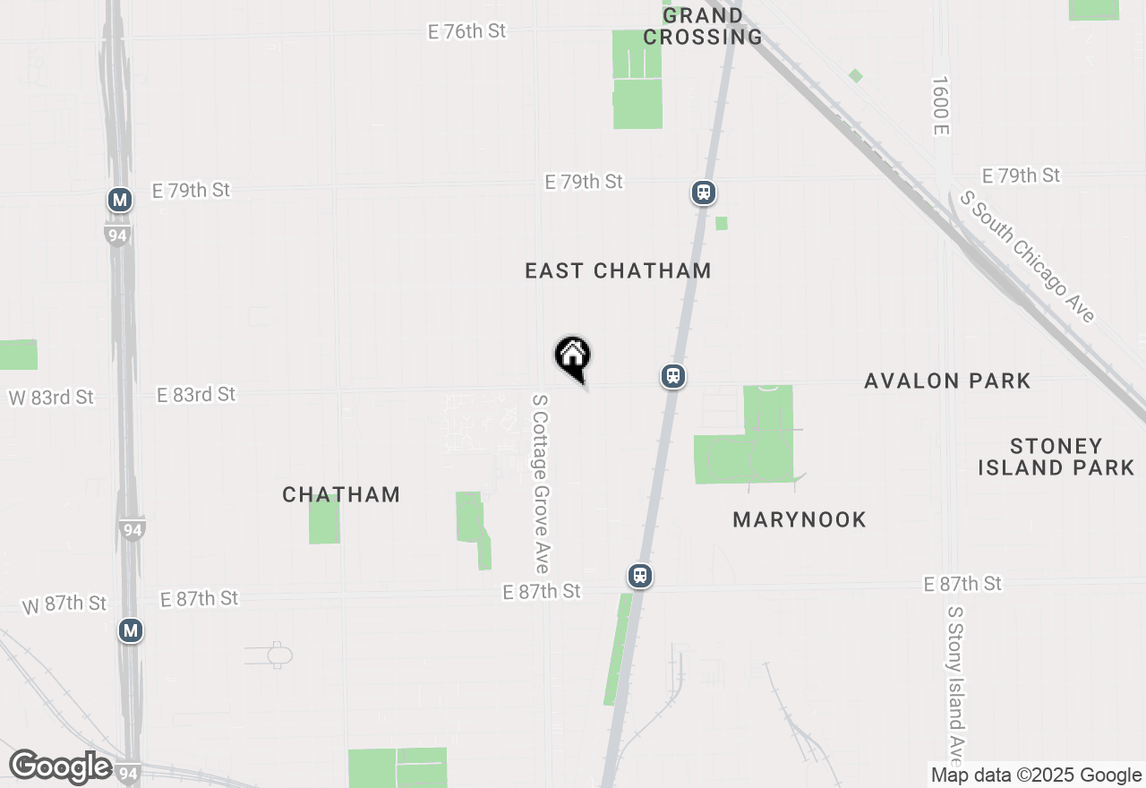 Map of 8307 S Maryland Avenue, Chicago, IL 60619