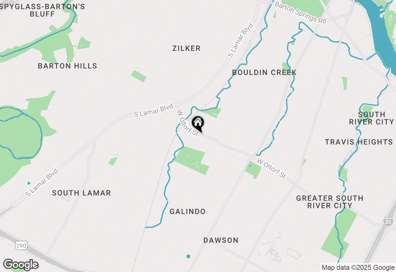 Map of 1201 W Oltorf St, Austin, TX 78704
