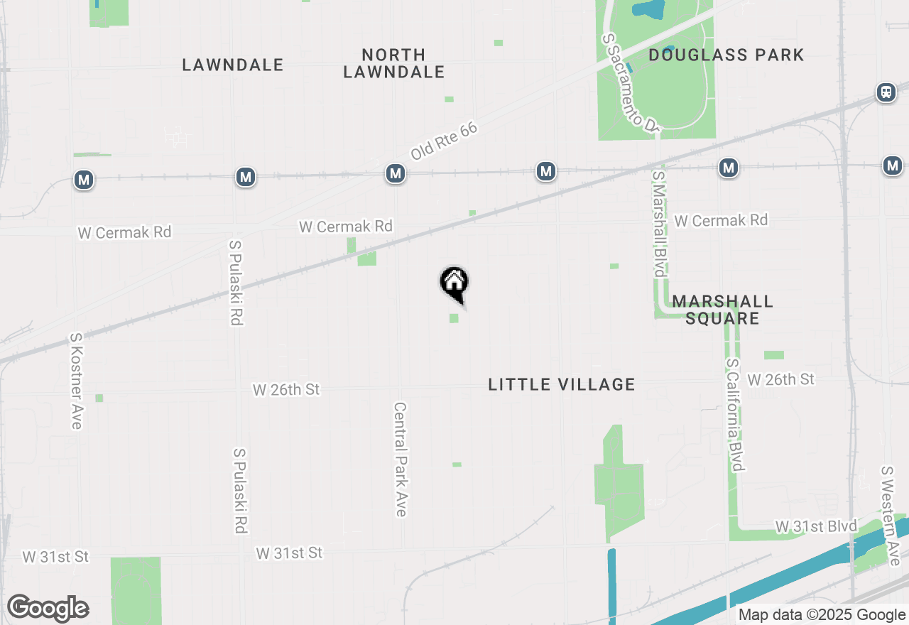 Map of 2408 S Trumbull Avenue, Chicago, IL 60623