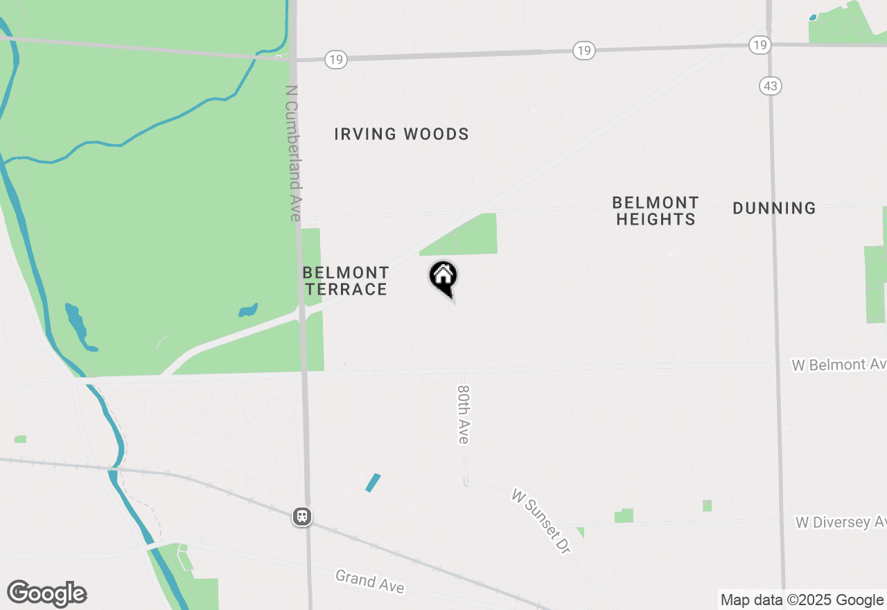 Map of 3345 N Page Avenue, Chicago, IL 60634