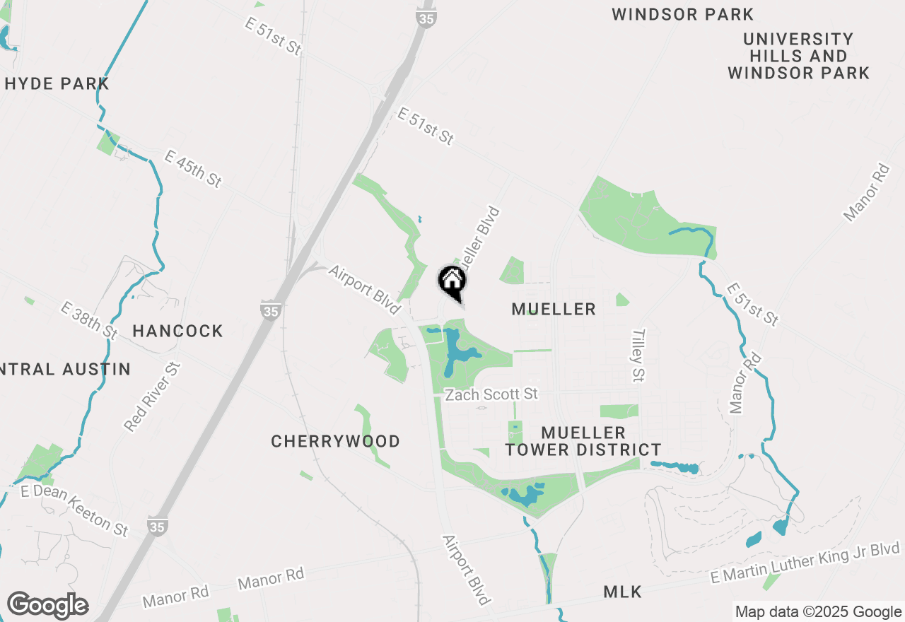 Map of 1701 Simond Ave #503, Austin, TX 78723