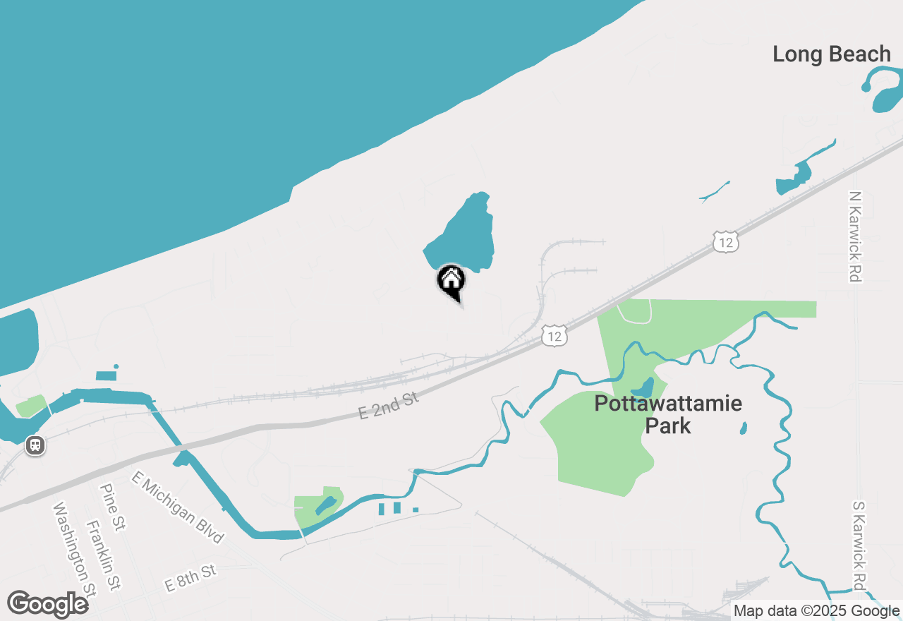 Map of 240 Loran Road, Michigan City, IN 46360