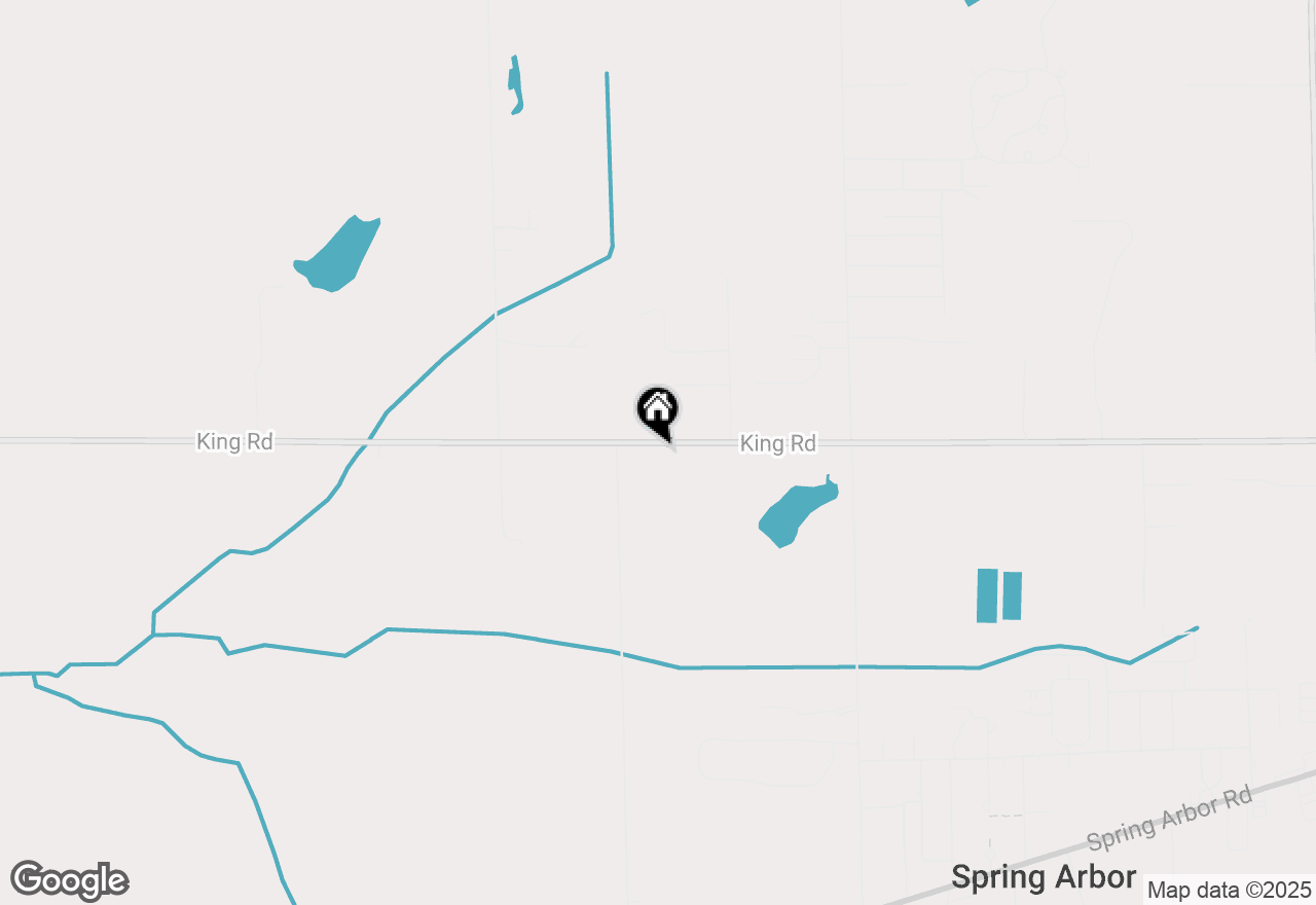Map of 0 King Road, Spring Arbor, MI 49283