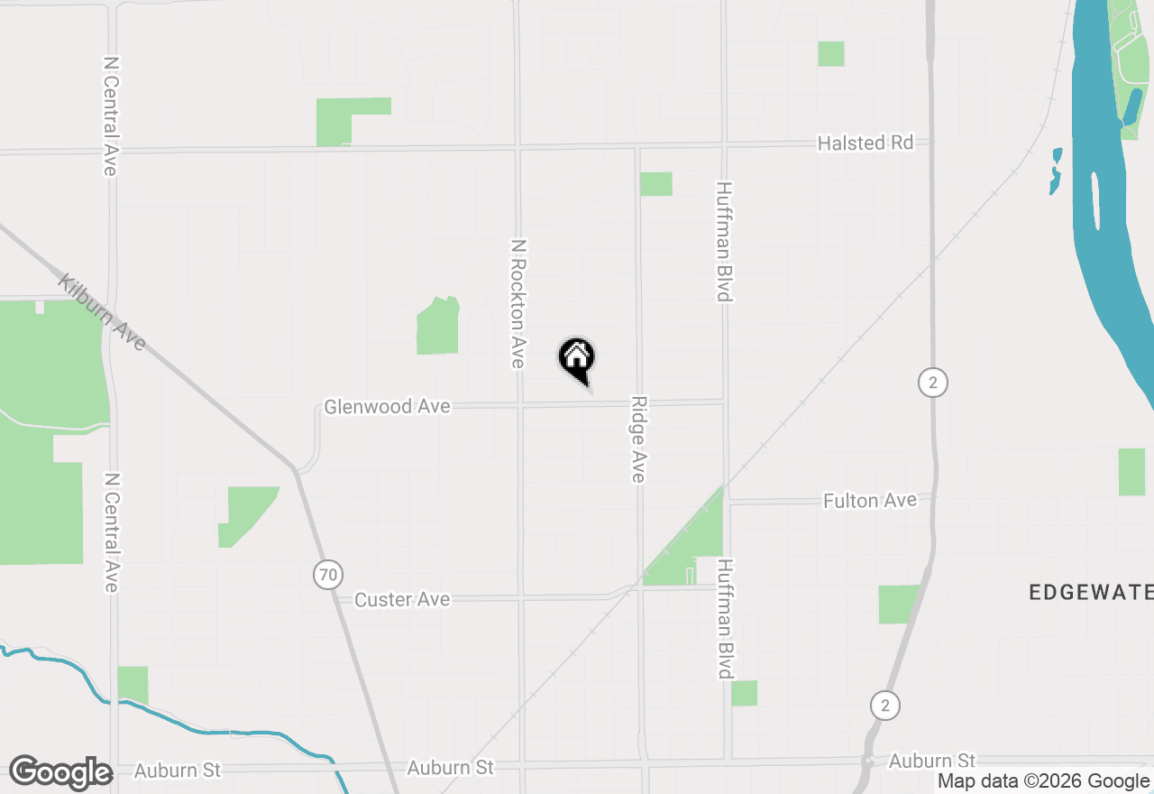 Map of 2804 N Winnebago Street, Rockford, IL 61103