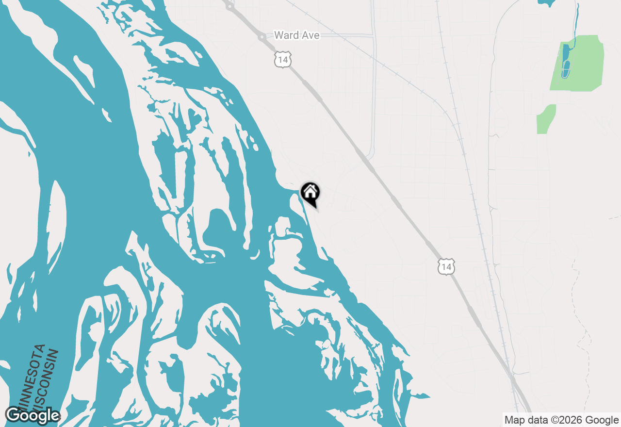 Map of 3474 Woodbridge Ct, La Crosse, WI 54601