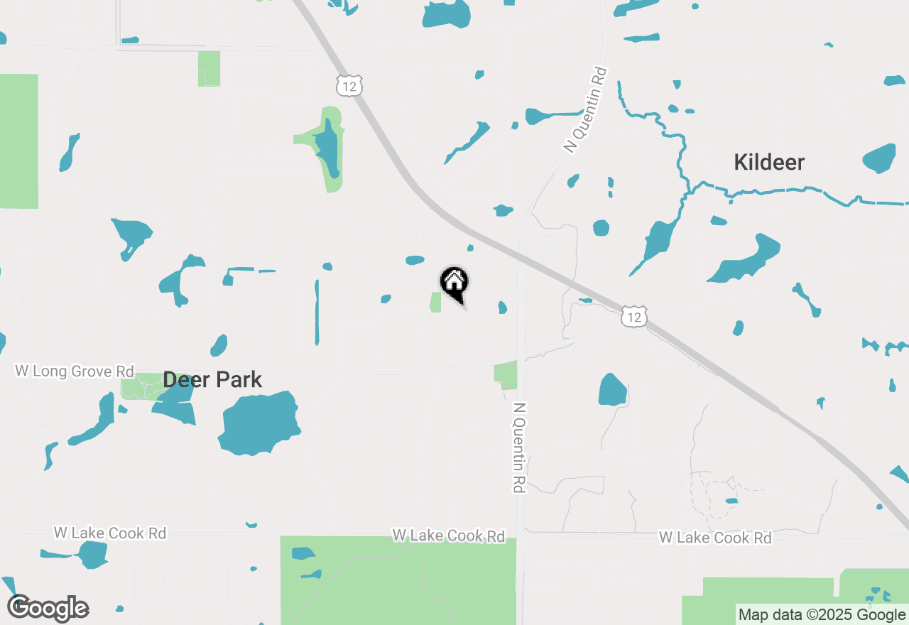 Map of 20688 Oliver Court, Kildeer, IL 60047
