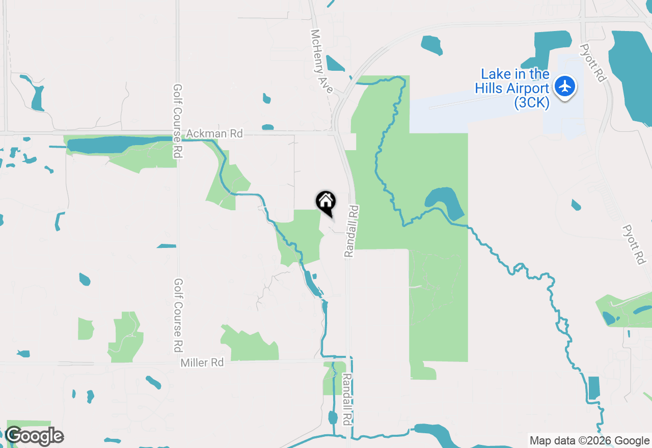 Map of 1540 Carlemont Drive #D3, Crystal Lake, IL 60014