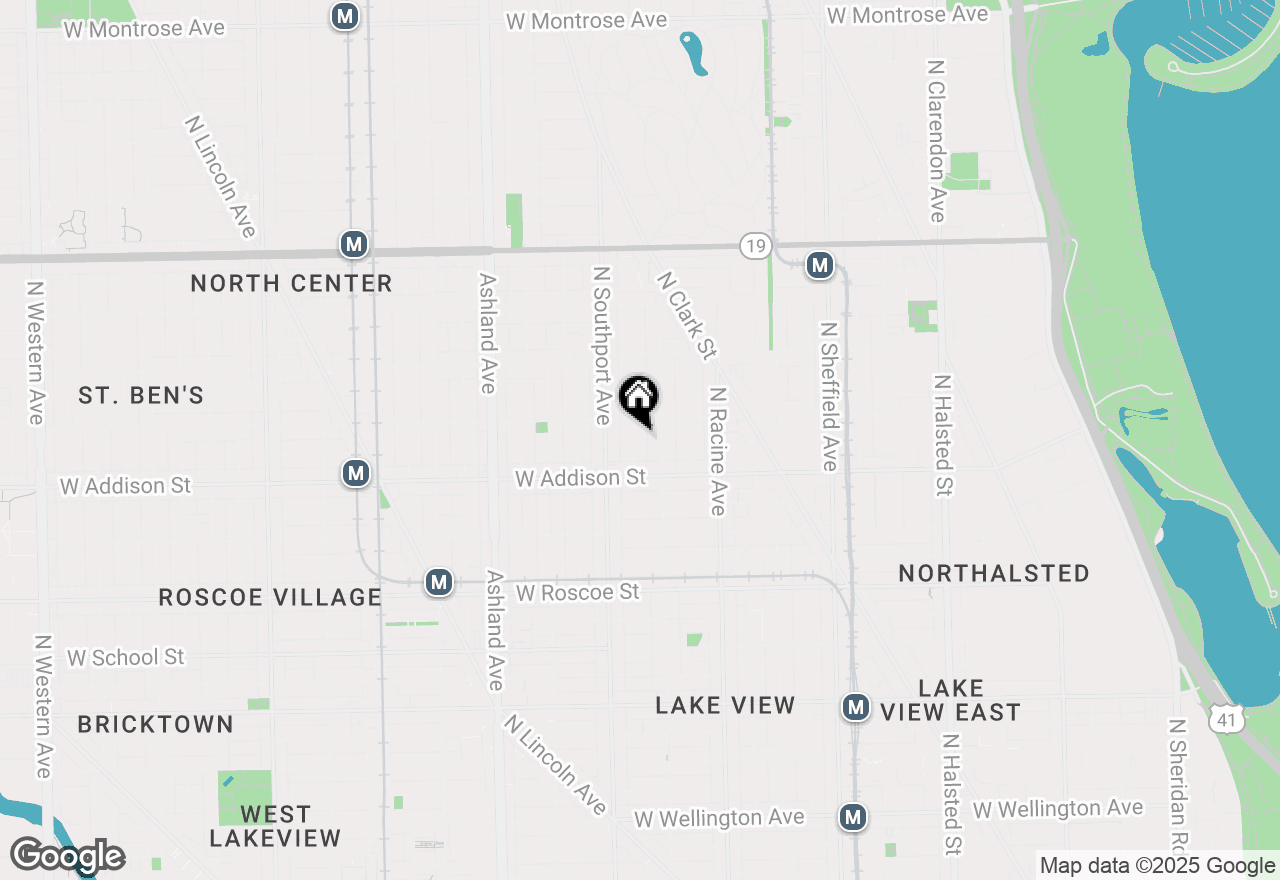 Map of 3639 N Wayne Avenue, Chicago, IL 60613