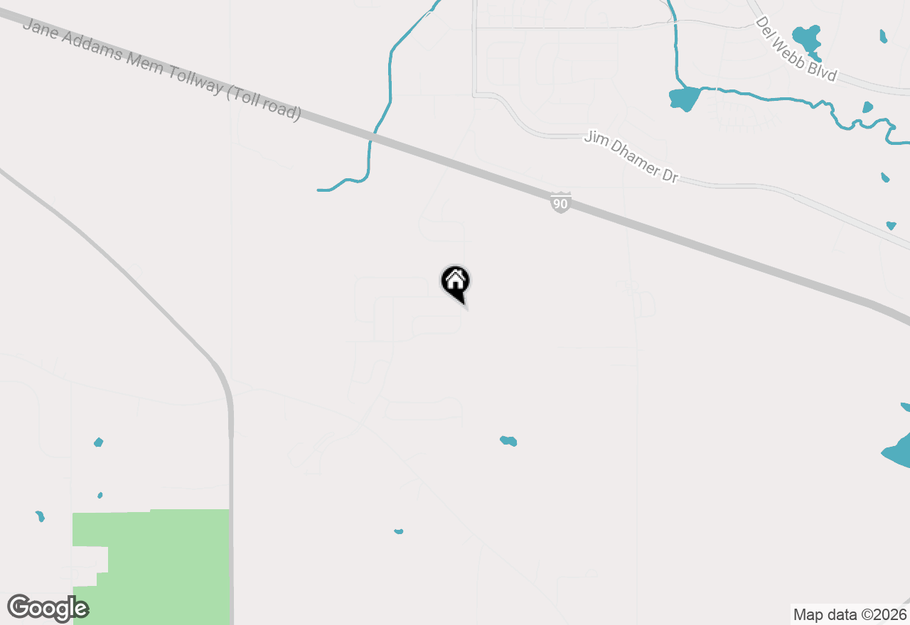 Map of 2662 Cesario Drive #2662, Hampshire, IL 60140