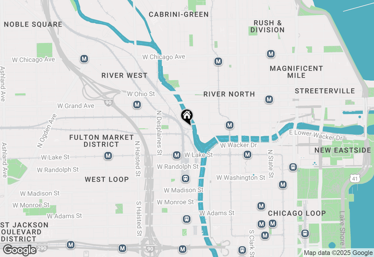 Map of 350 N Canal Street #603, Chicago, IL 60606