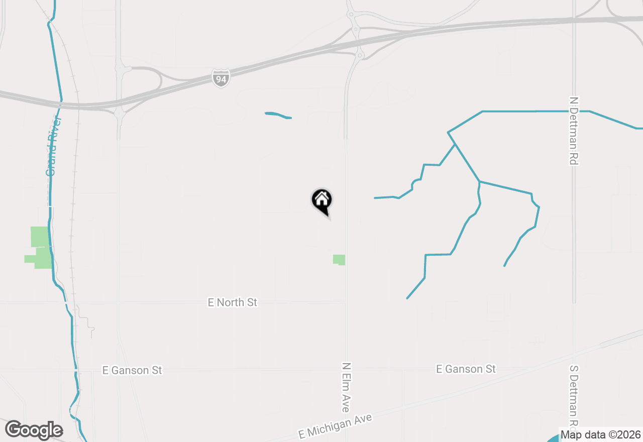 Map of 1402 Floral Avenue, Jackson, MI 49202