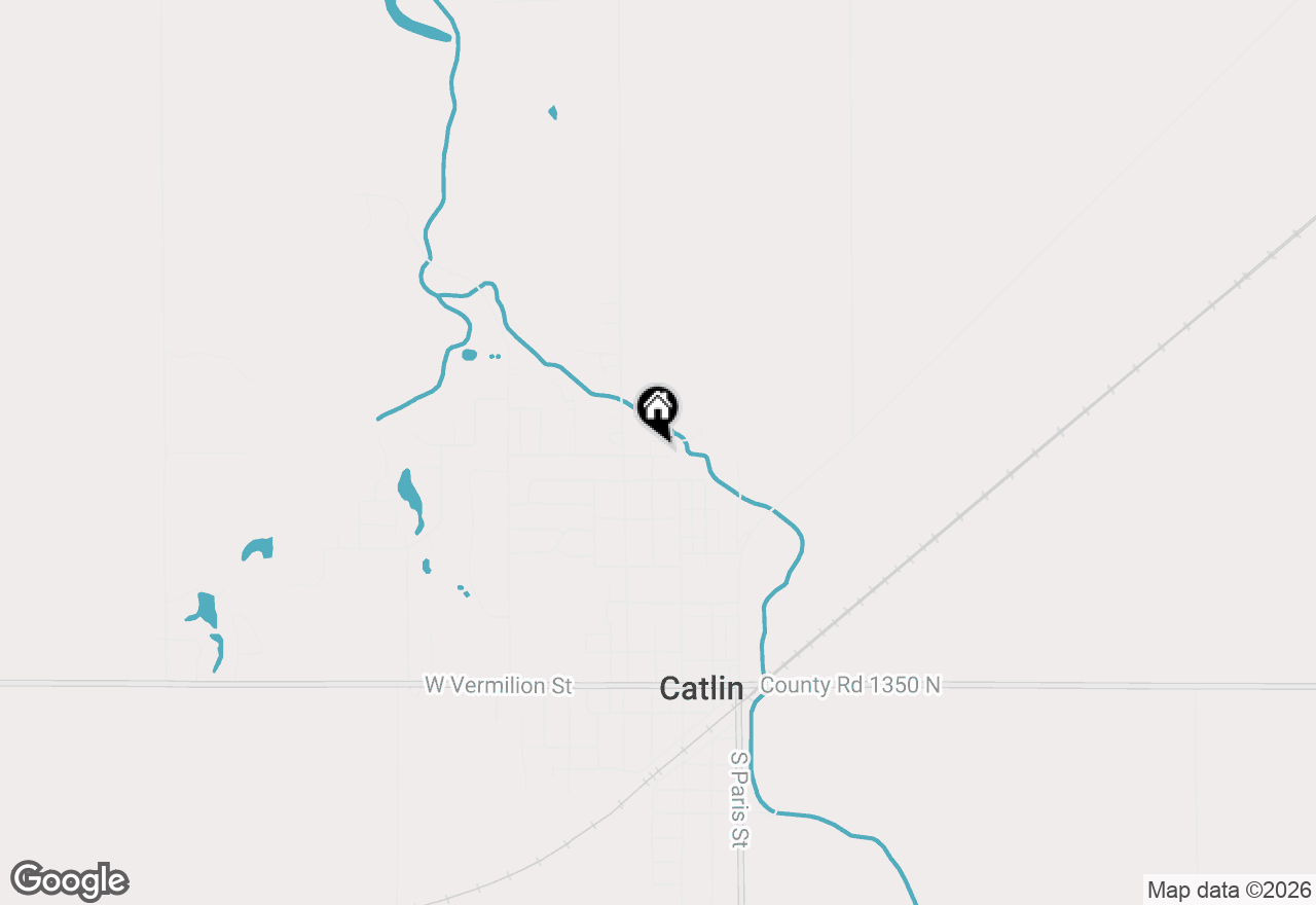 Map of 605 Douglas Street, Catlin, IL 61817