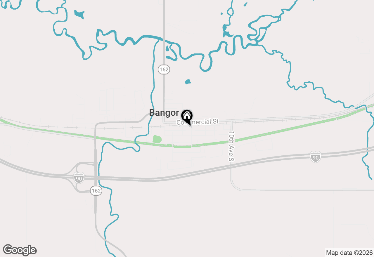 Map of 1403 Bangor St, Bangor, WI 54614