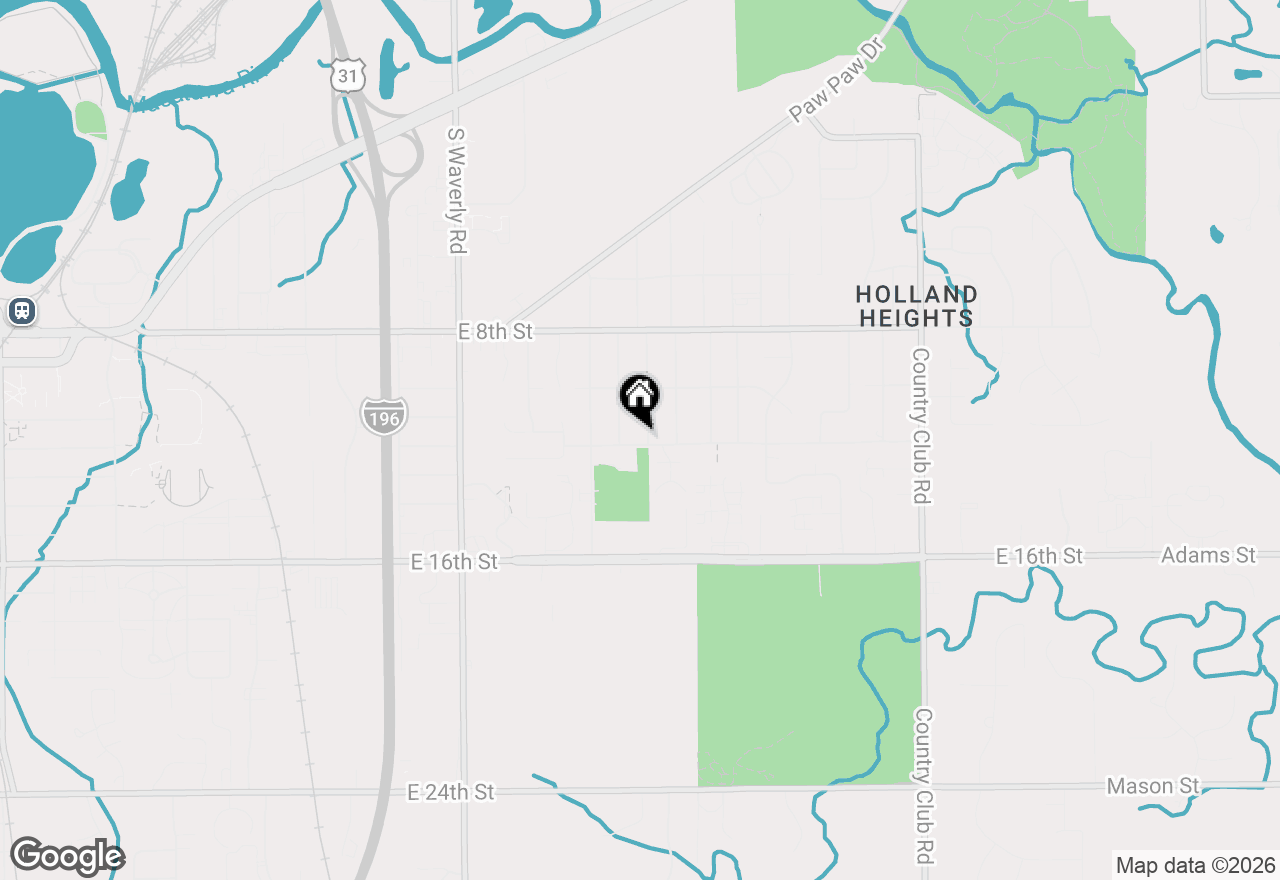 Map of 286 Dartmouth Avenue, Holland, MI 49423