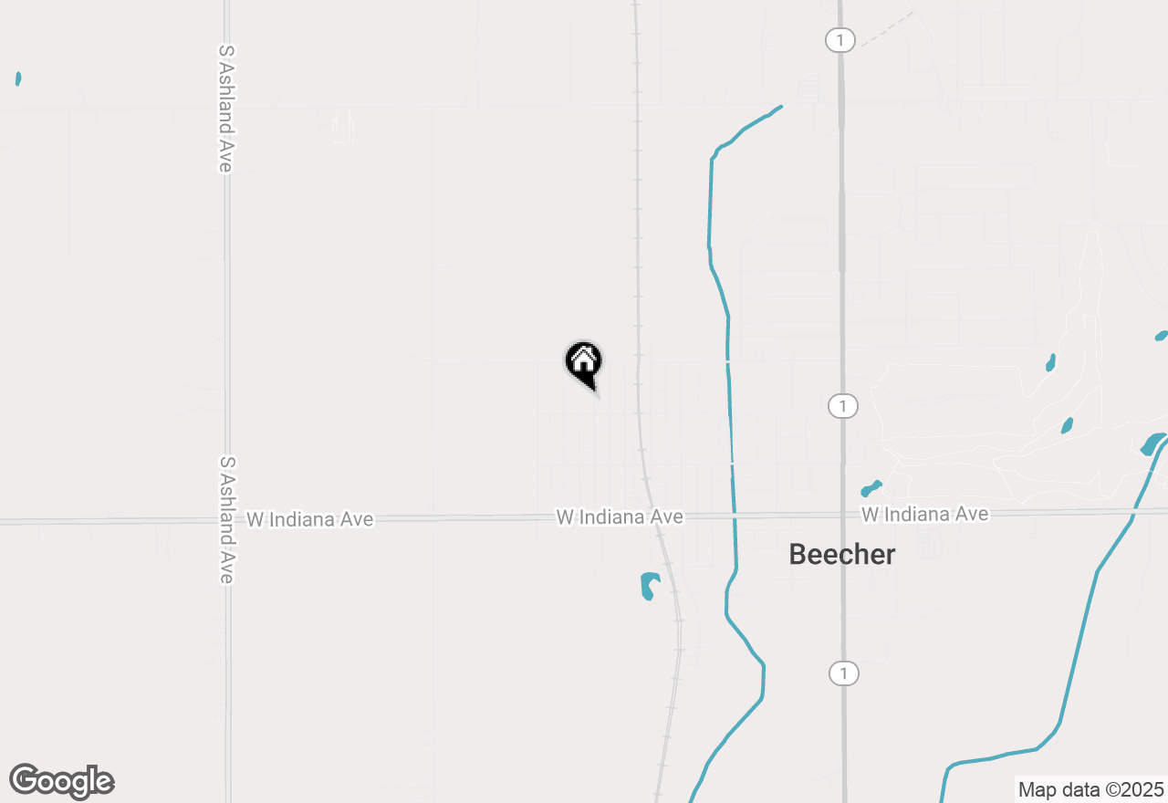 Map of 710 Elliott Street, Beecher, IL 60401