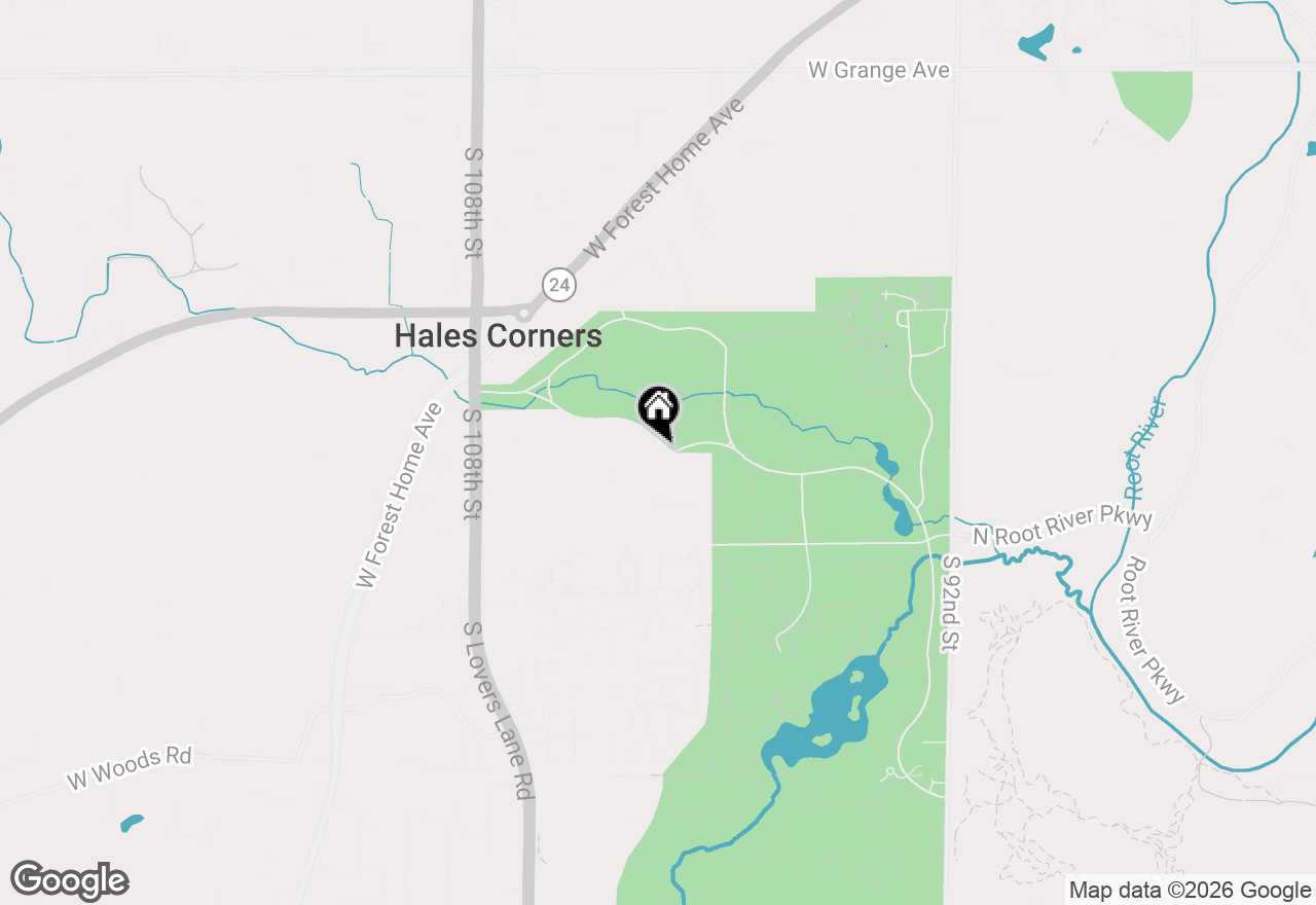 Map of 10125 Kay Pkwy, Hales Corners, WI 53130