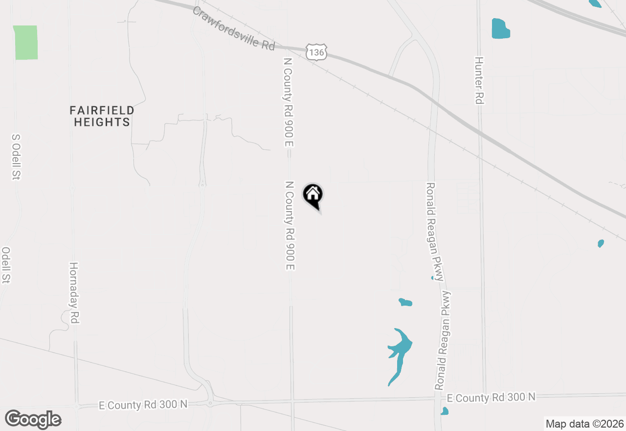 Map of 3846 Meadowlark Lane, Brownsburg, IN 46112