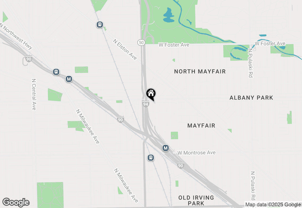 Map of 4741 N Keating Avenue, Chicago, IL 60630