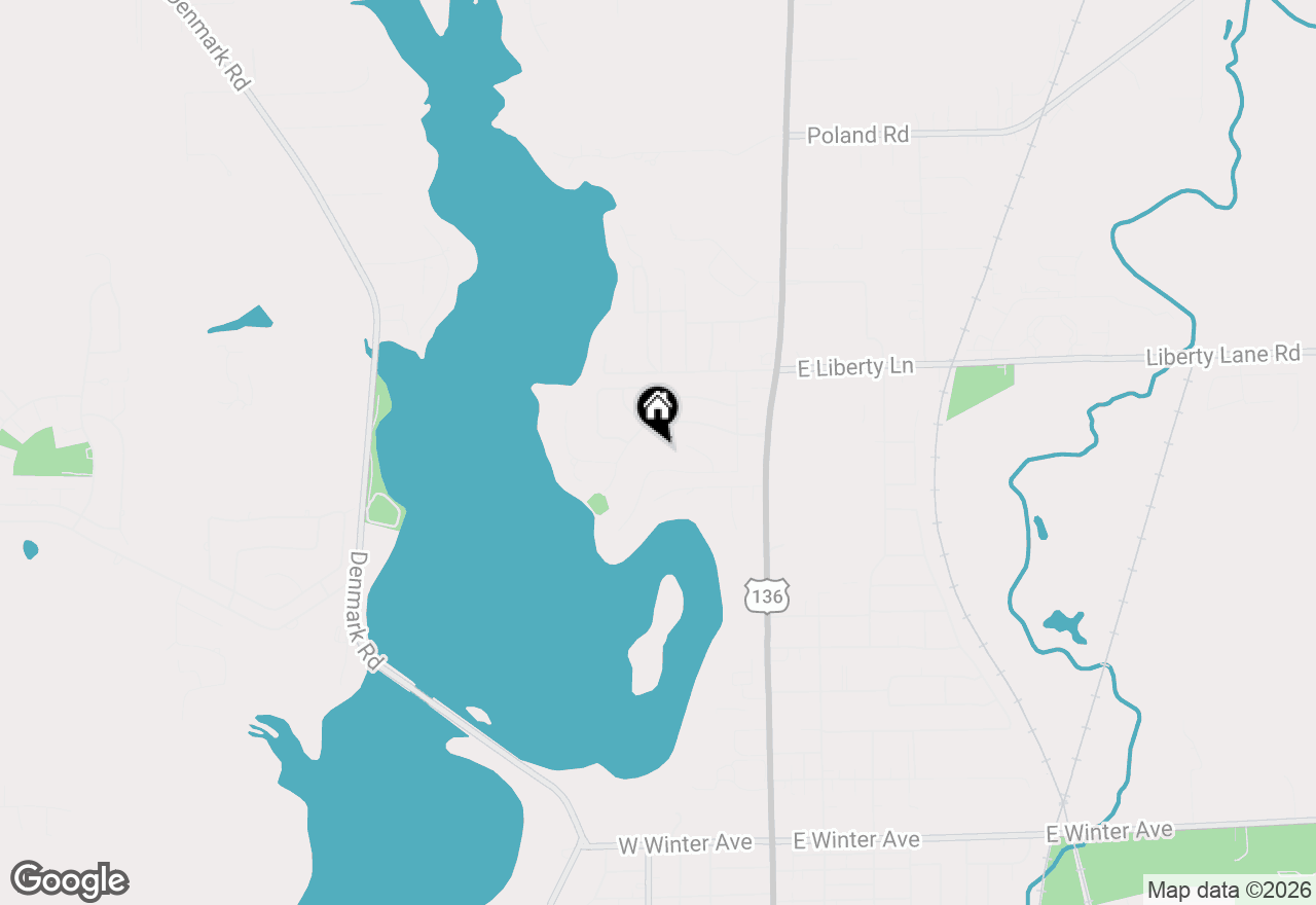 Map of (Address confidential), Danville, Illinois 61832