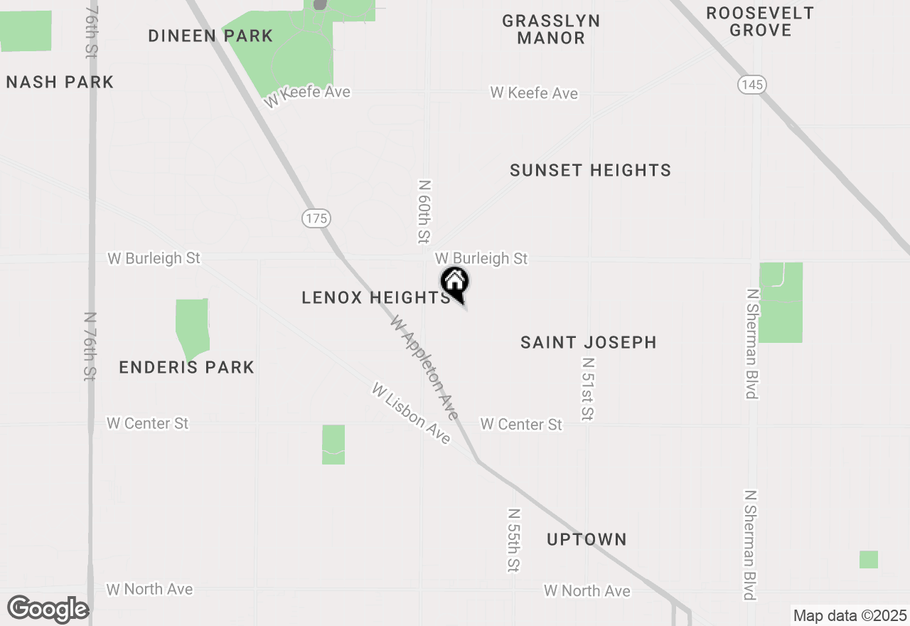 Map of 2955 N 58th St, Milwaukee, WI 53210