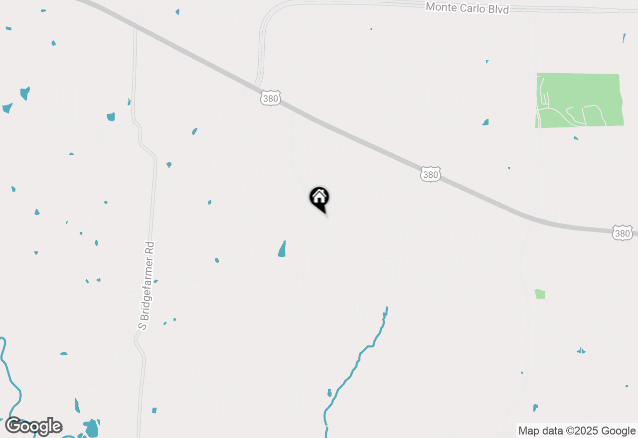 Map of 909 Raintree Road, Mckinney, TX 75407