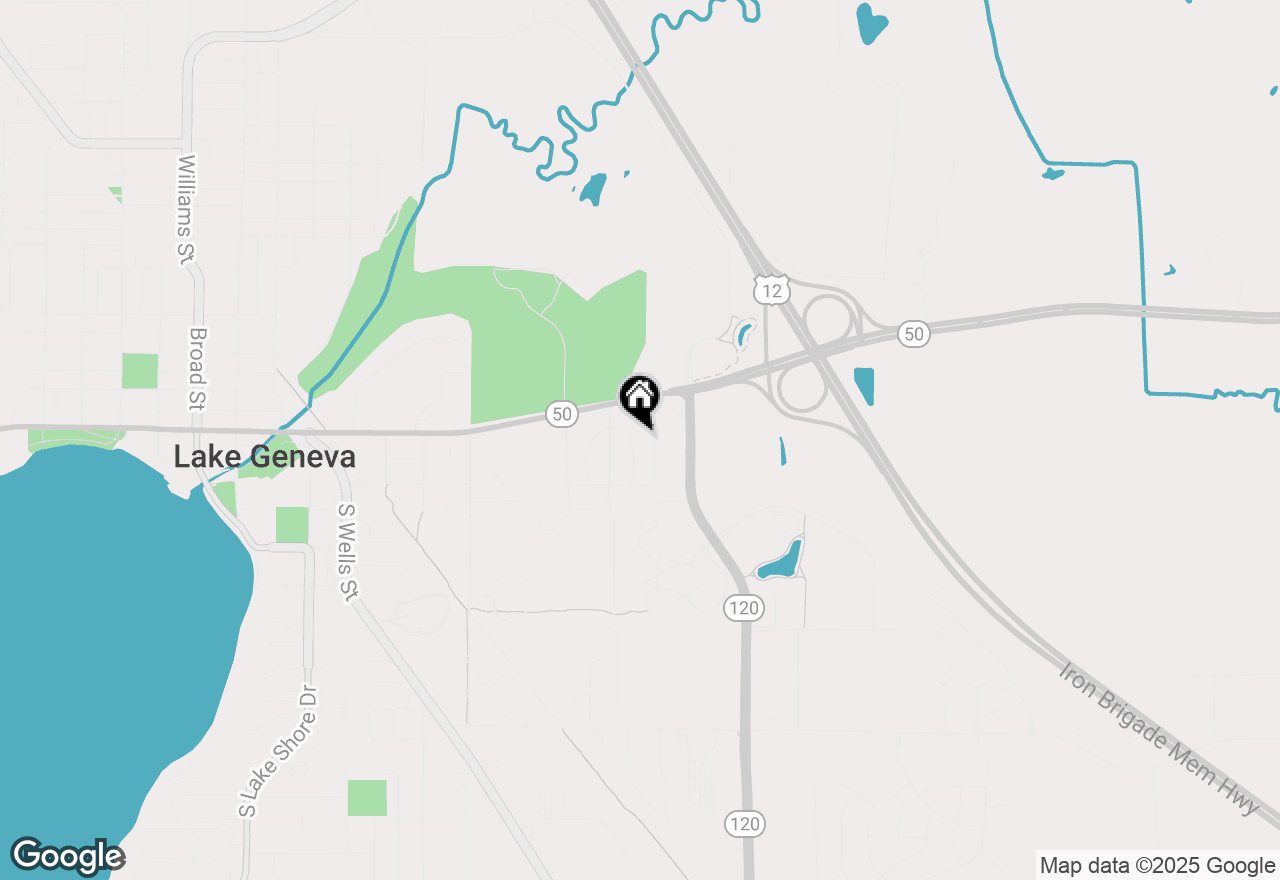Map of 3151 E Barry Dr, Lake Geneva, WI 53147