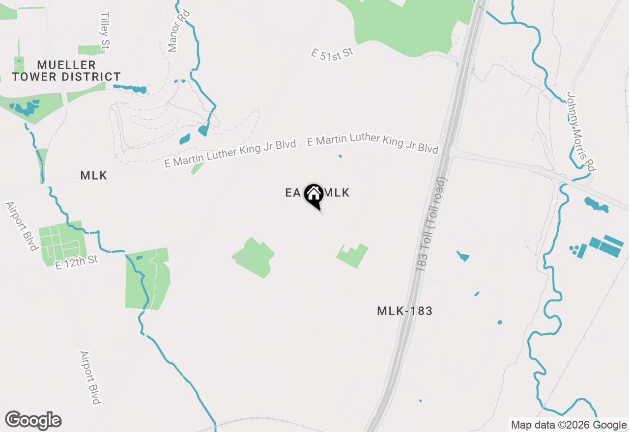 Map of 1736 Bunche Rd #B2, Austin, TX 78721