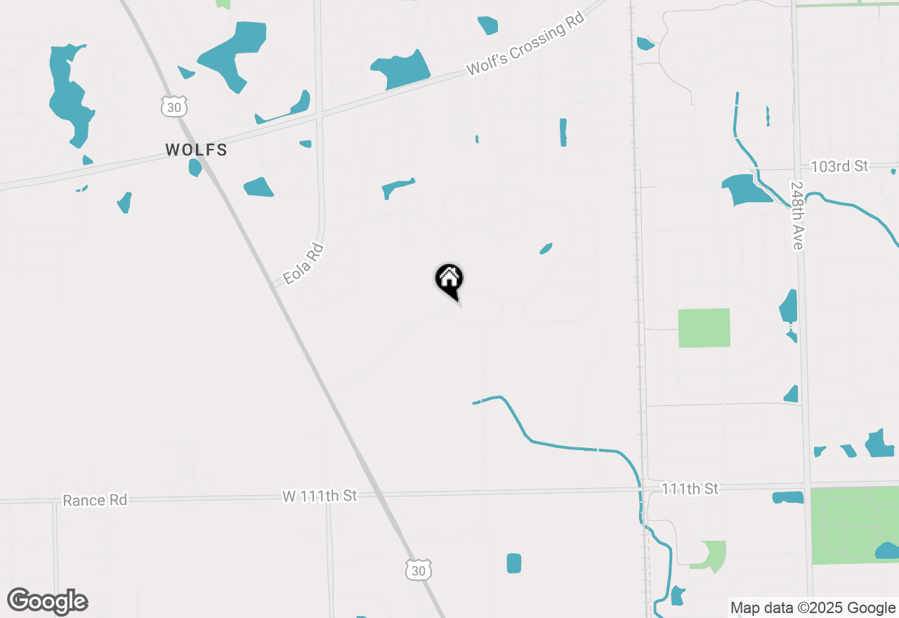 Map of 3250 Oak Creek Lane, Aurora, IL 60503