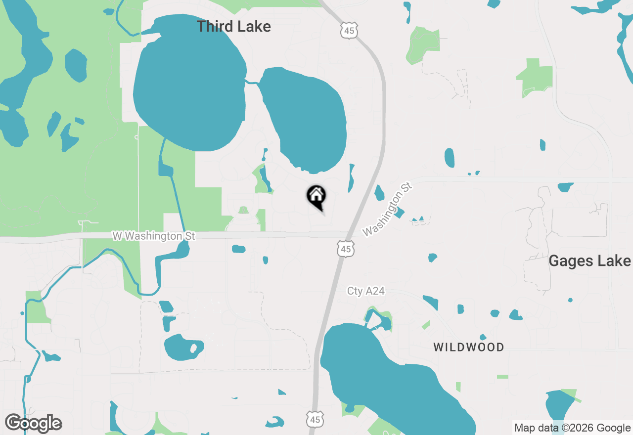 Map of (Address confidential), Third Lake, Illinois 60030