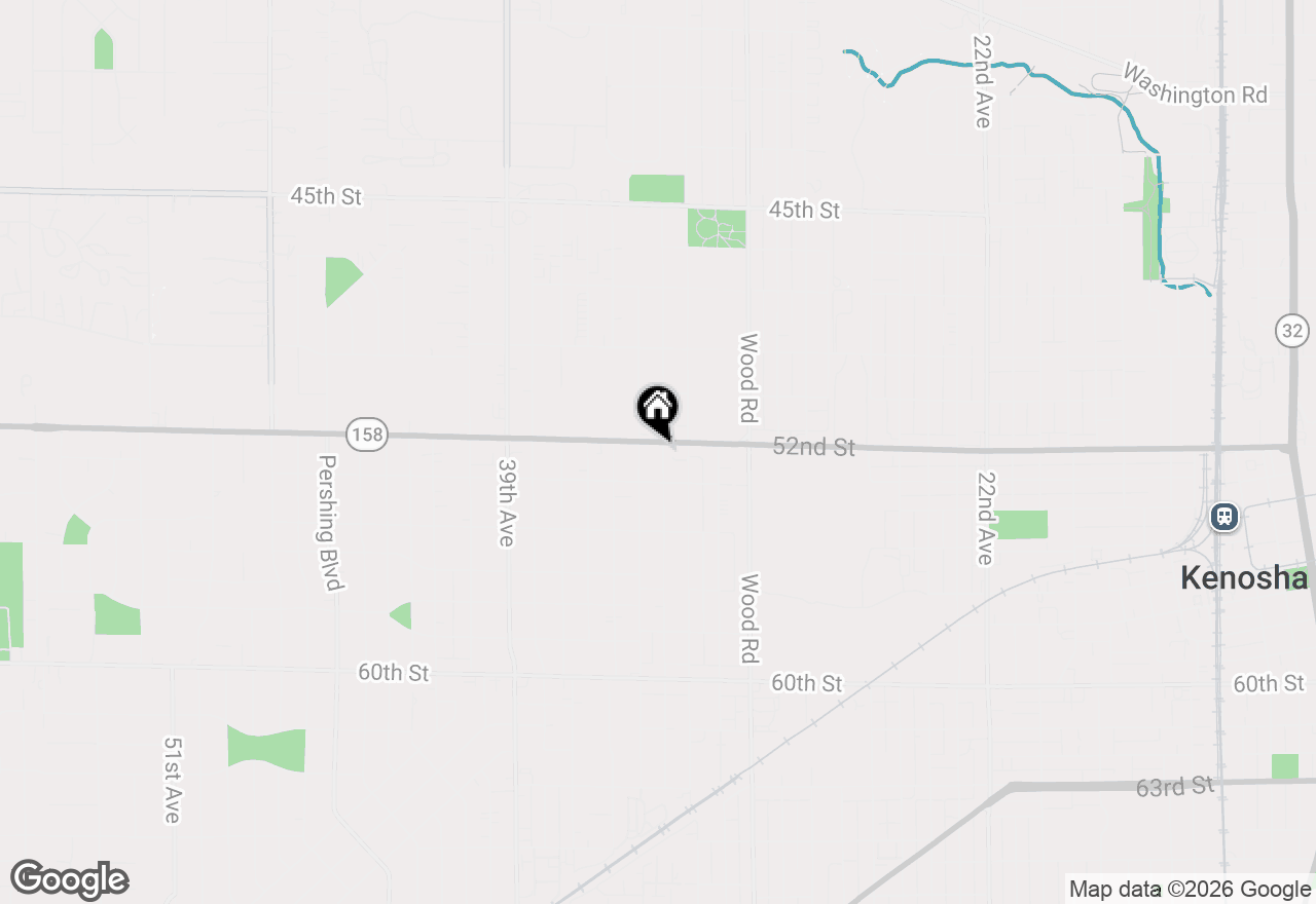 Map of 3301 52nd St, Kenosha, WI 53144