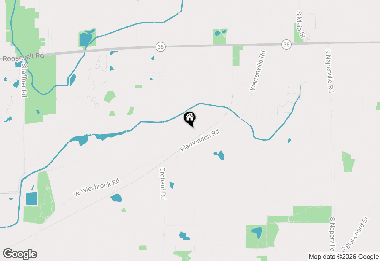 Map of 1160 Midwest Lane, Wheaton, IL 60189