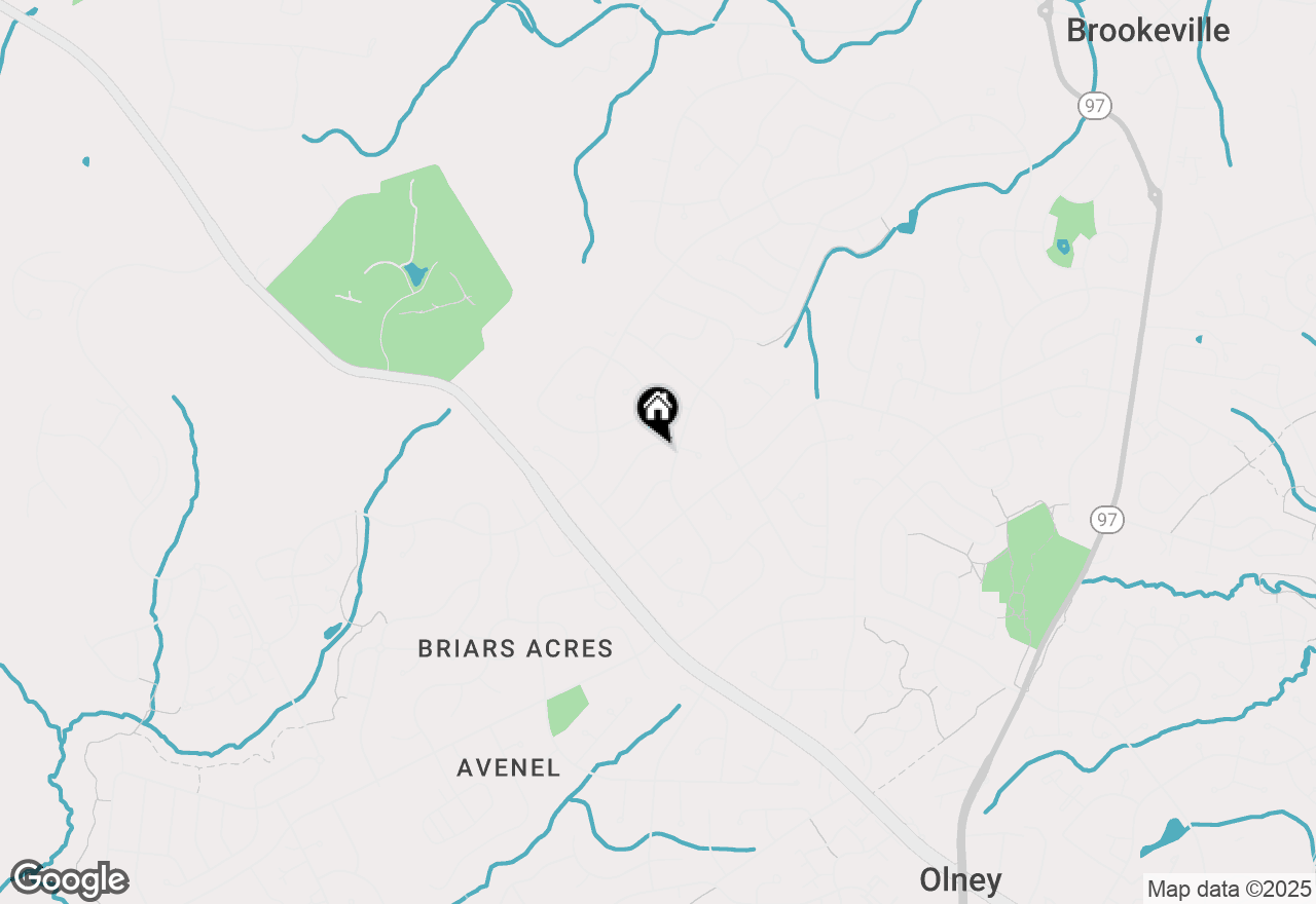 Map of 4008 Barnsley Lane, Olney, MD 20832