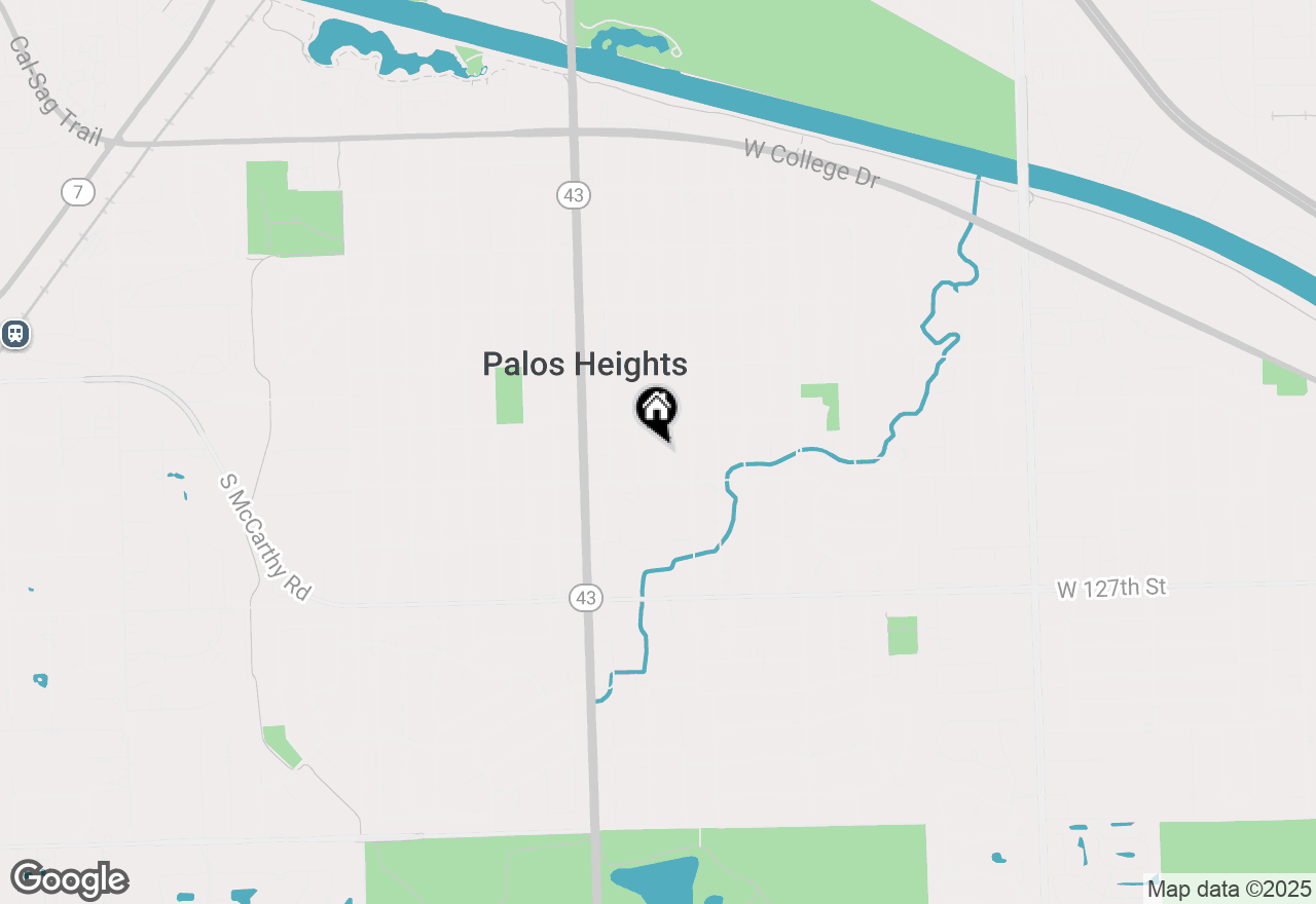 Map of 12422 S 70th Court, Palos Heights, IL 60463