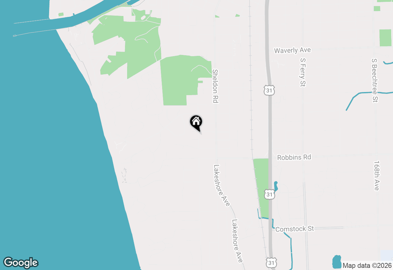 Map of 1805 Wisconsin Street, Grand Haven, MI 49417