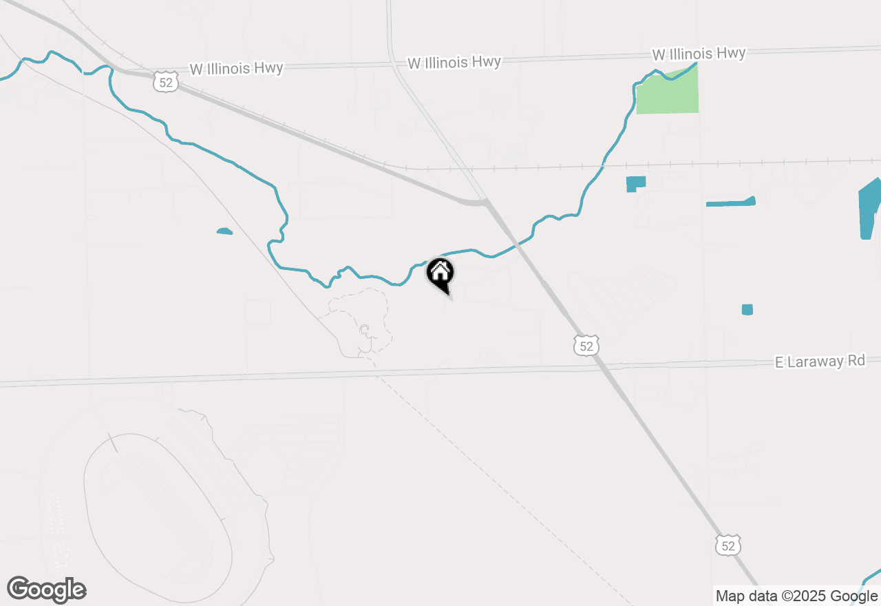 Map of 2123 Elmwood Lane, Joliet, IL 60433