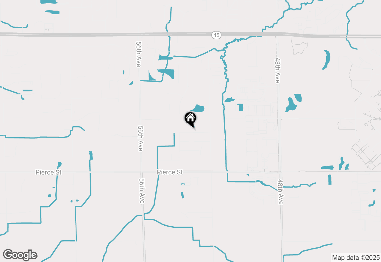 Map of 5325 Margot Lane, Allendale, MI 49401
