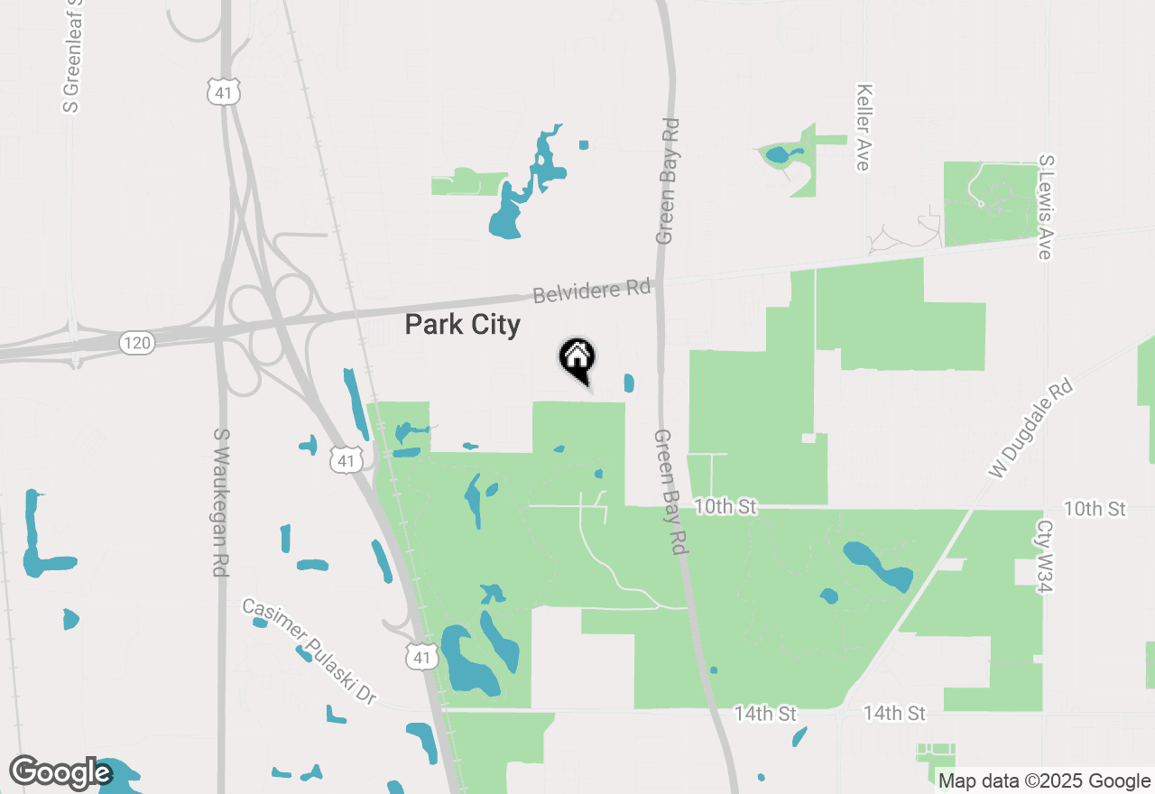 Map of 3109 Patricia Lane, Park City, IL 60085