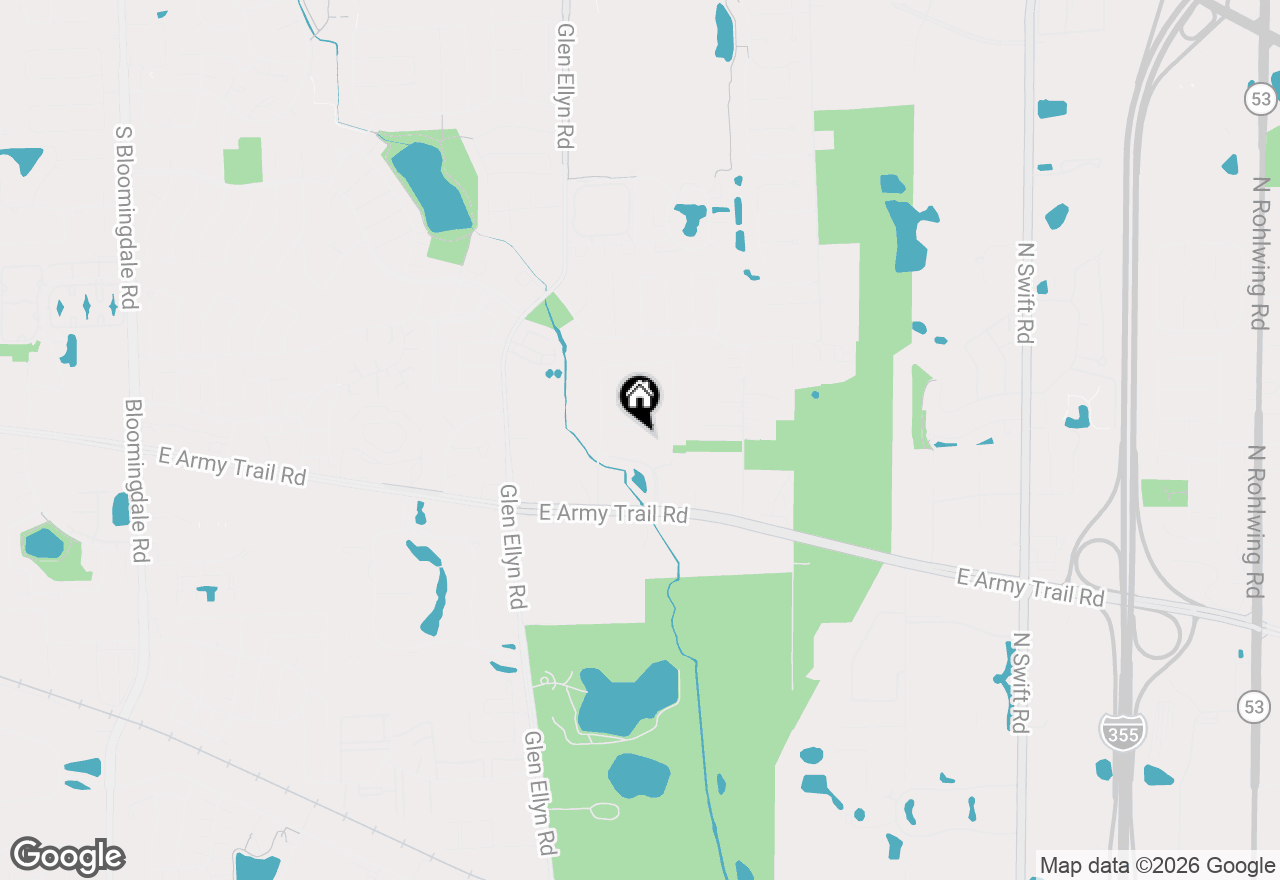 Map of 310 Starling Court #B, Bloomingdale, IL 60108