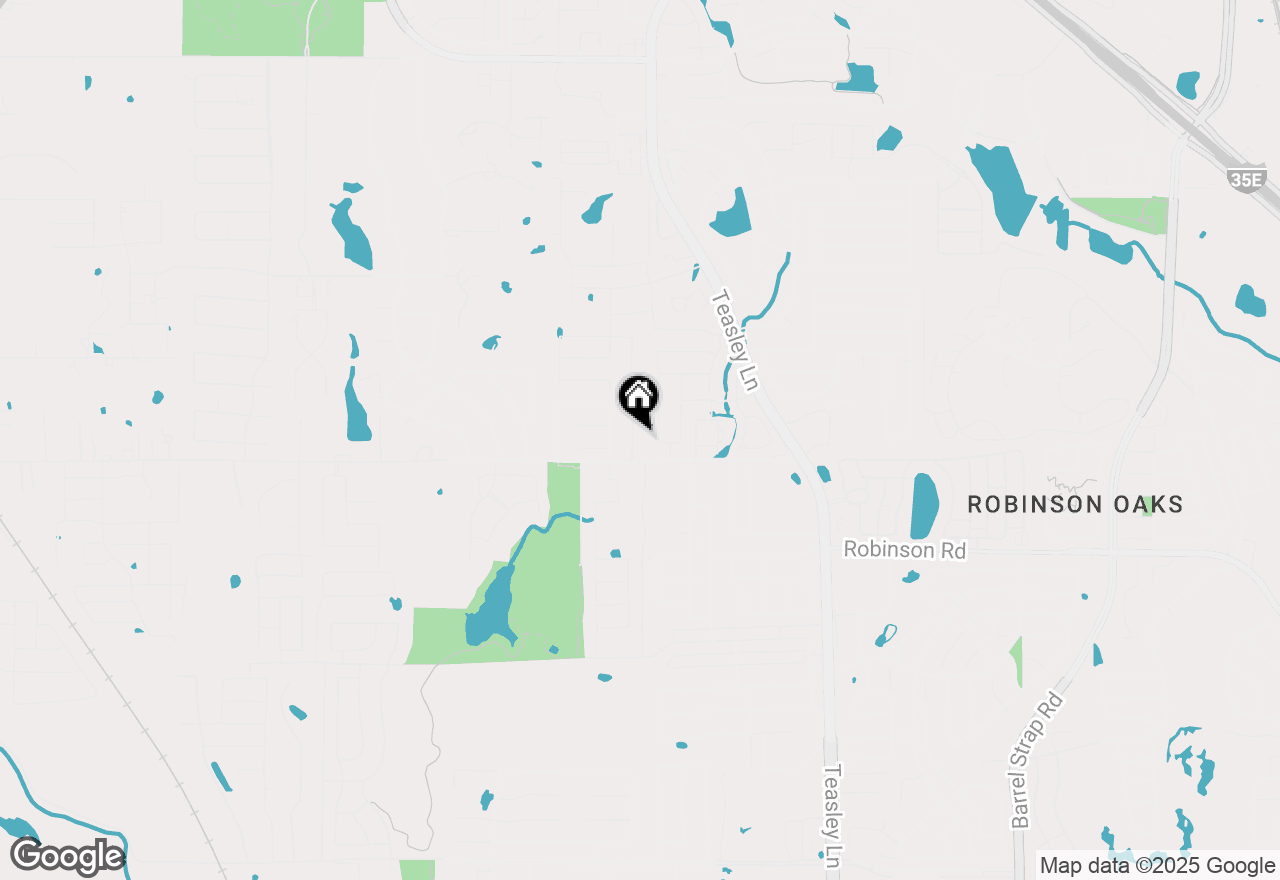 Map of 4005 Whisperwood Road, Denton, TX 76210