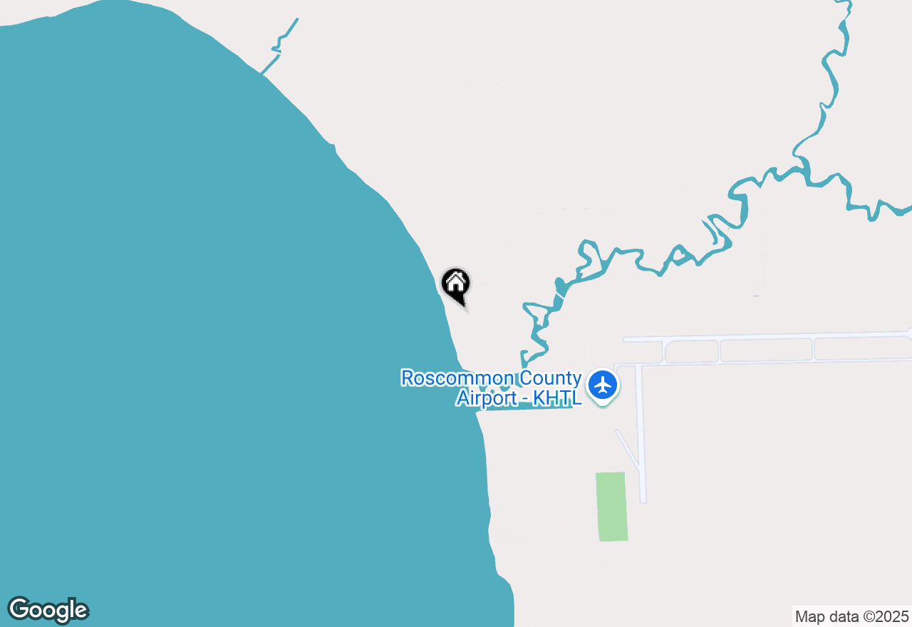 Map of 135 Alpena Trail, Houghton Lake, MI 48629