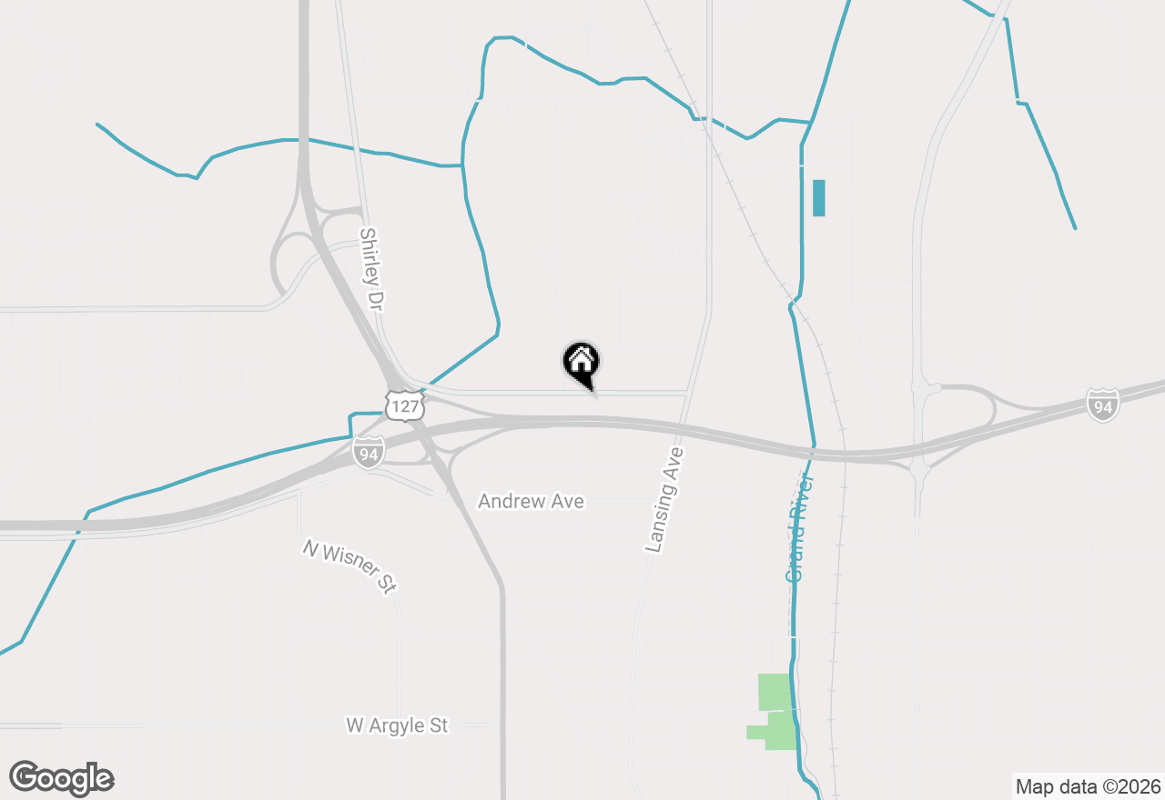 Map of 0 Shirley Drive, Jackson, MI 49202