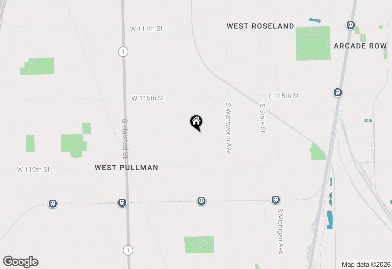 Map of 357 W 117th Street, Chicago, IL 60628