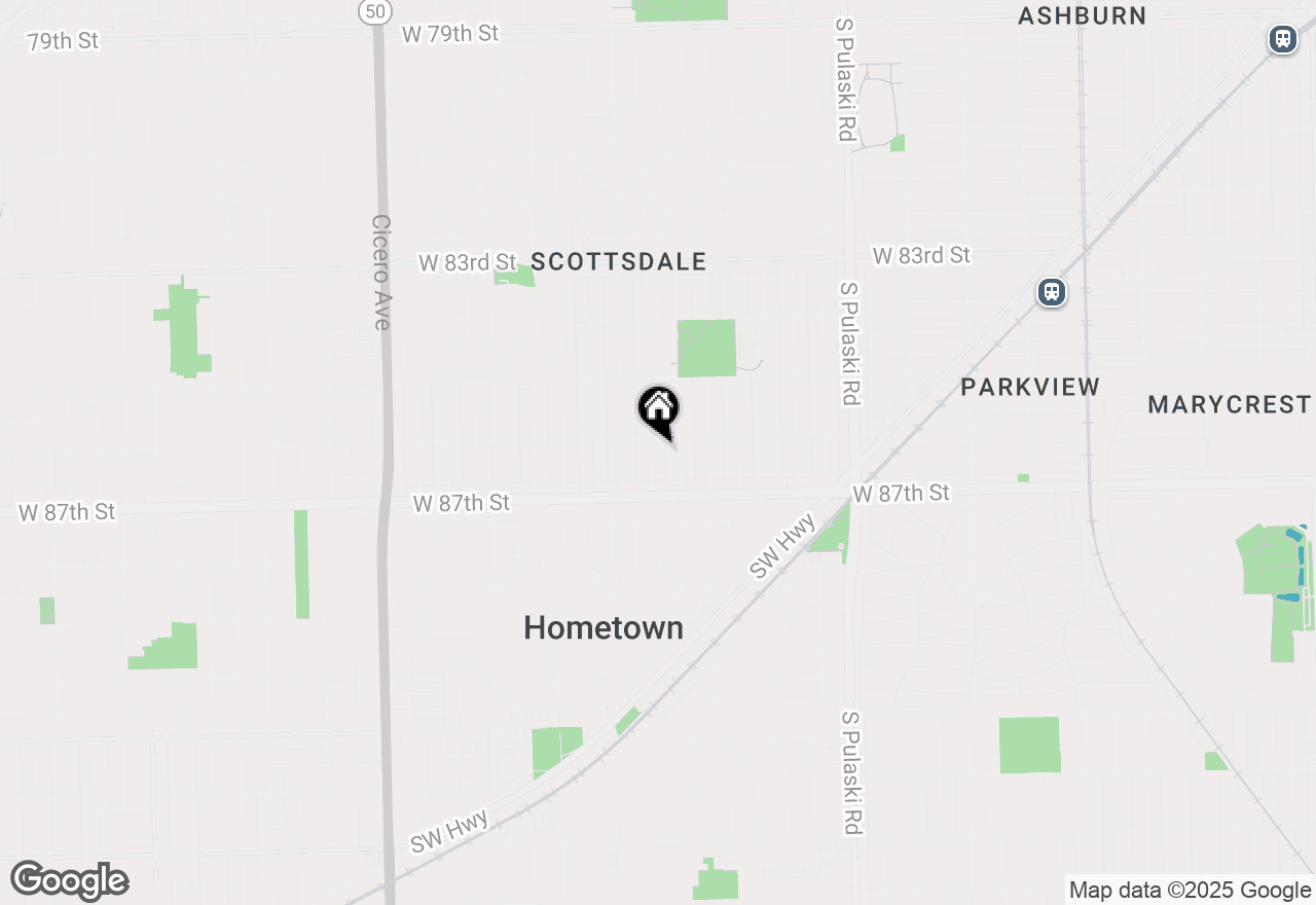 Map of 8613 S Kolin Avenue, Chicago, IL 60652